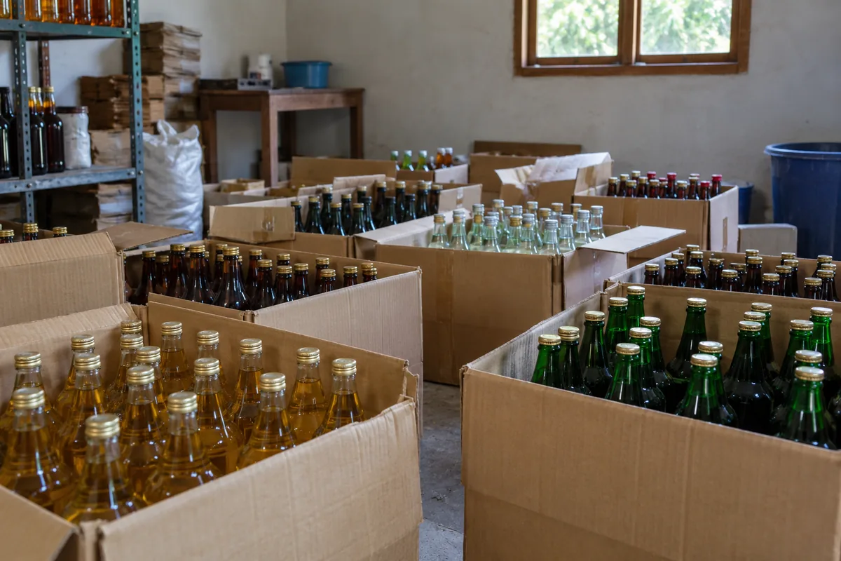 111 Botol Miras Disita di Ciater, Polisi Lanjutkan Penanganan Barang Bukti