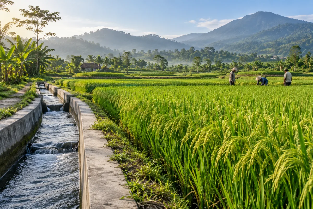 Jatim Perkuat Agro-Hub dan Irigasi untuk Menjaga Produksi Pangan