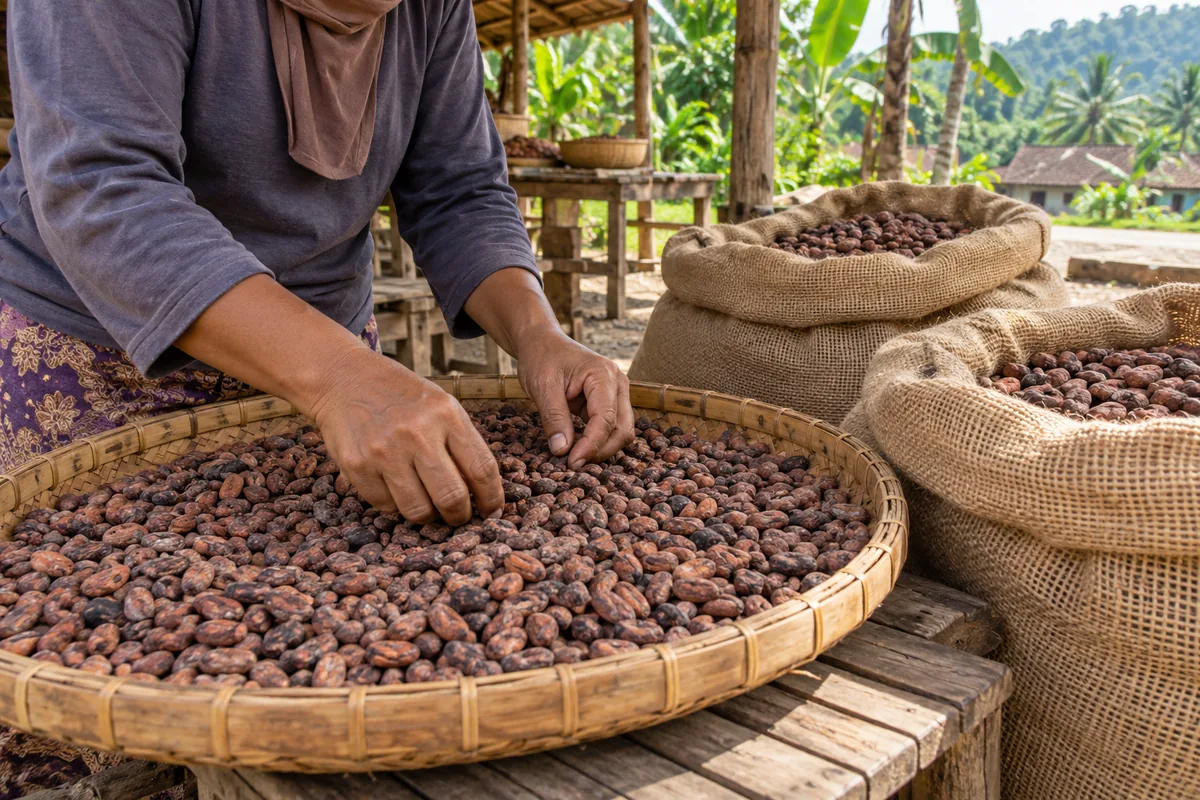 Harga Kakao di Lebak Naik Jadi Rp70 Ribu, Petani Masih Menjual Sisa Panen