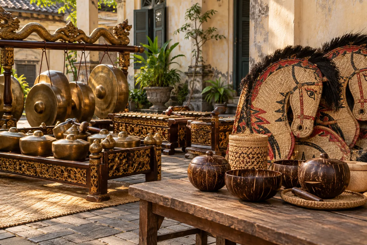 Residensi IPCC di Yogyakarta Padukan Gamelan dan Kriya Bambu