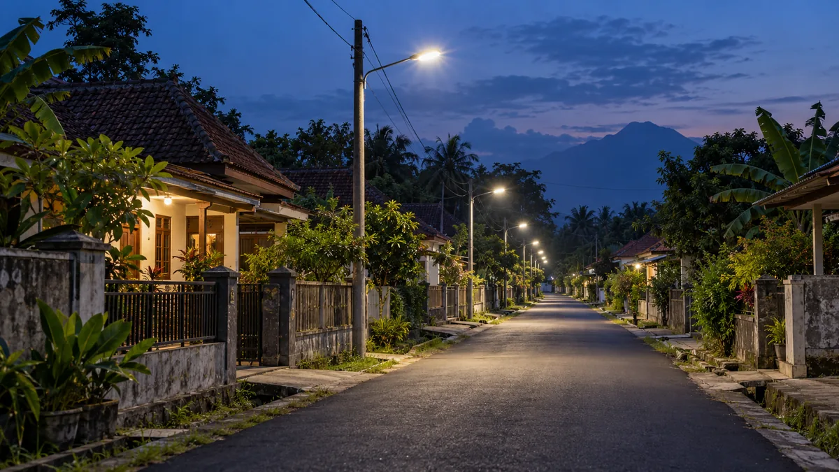 Sleman Anggarkan Rp28,3 Miliar untuk Lampu Jalan, Aduan Diminta Sertakan Lokasi