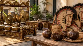 Residensi IPCC di Yogyakarta Padukan Gamelan dan Kriya Bambu