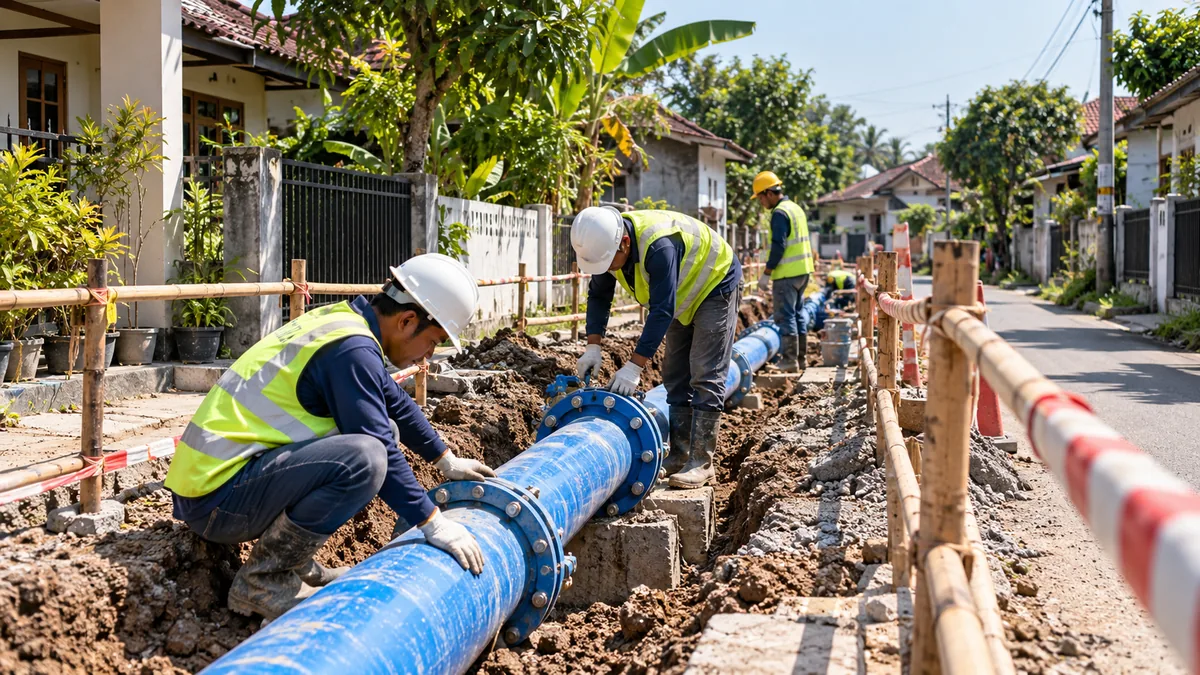 Tirta Benteng Targetkan Perluasan Layanan Air ke Zona Tiga pada 2027